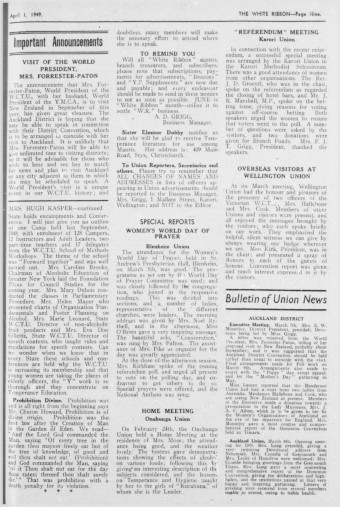 Issue page