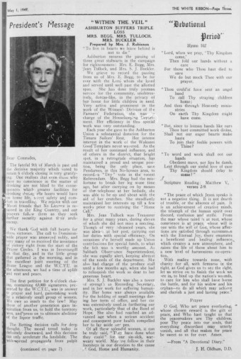 Issue page