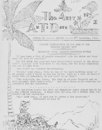Issue page