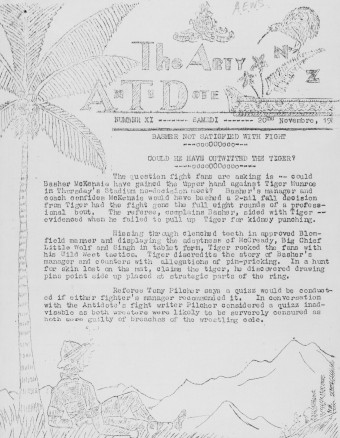 Issue page