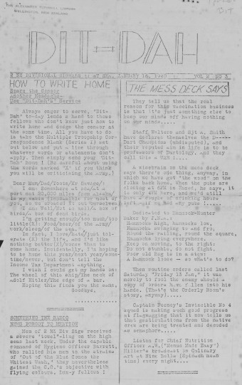 Issue page
