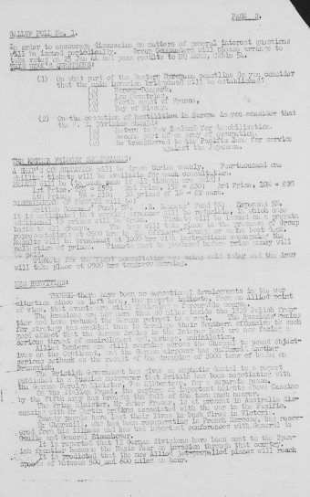 Issue page