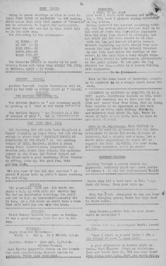 Issue page