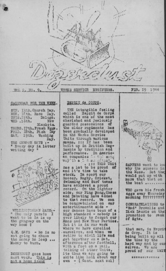 Issue page