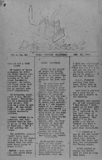 Issue page