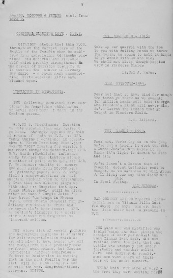 Issue page