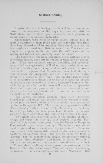 Issue page