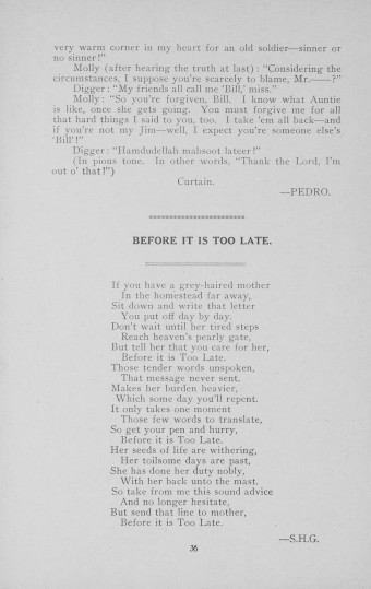 Issue page