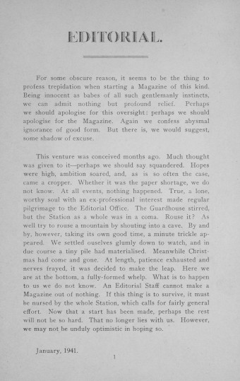 Issue page