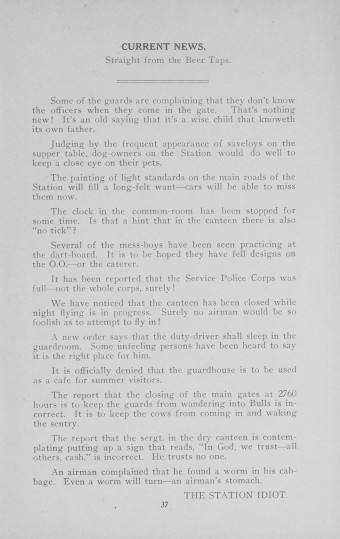 Issue page