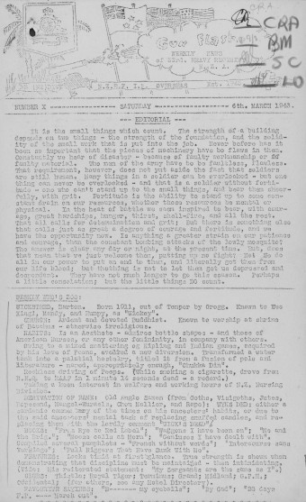 Issue page