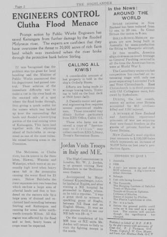 Issue page