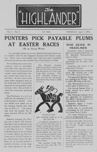 Issue page