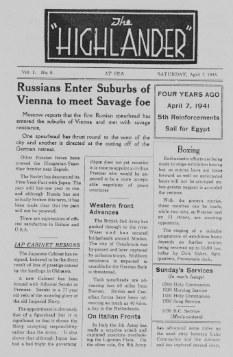 Issue page