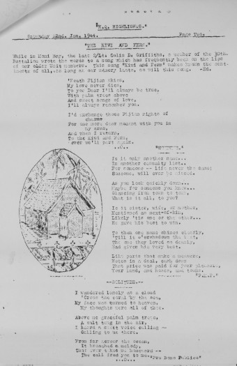 Issue page