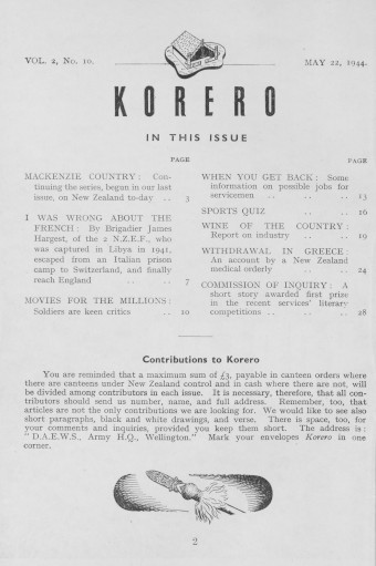 Issue page