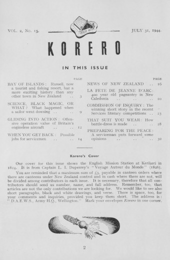 Issue page