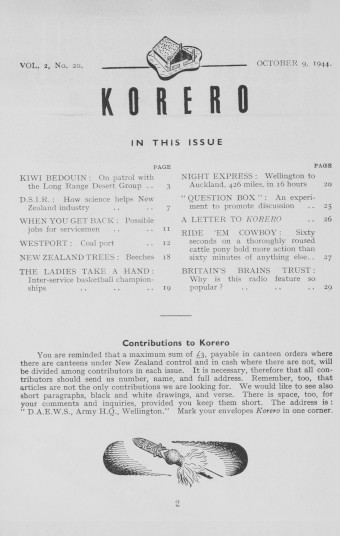 Issue page