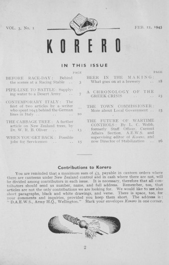 Issue page