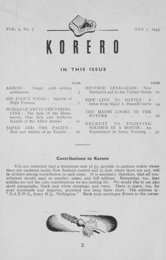 Issue page