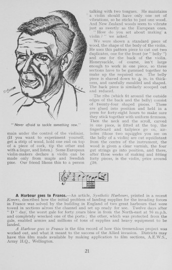 Issue page