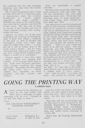 Issue page