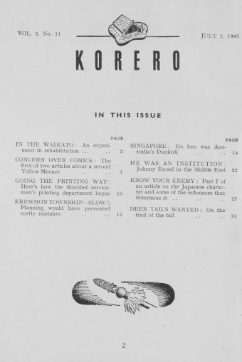 Issue page