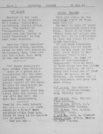 Issue page