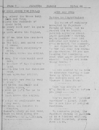Issue page