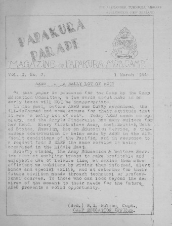 Issue page