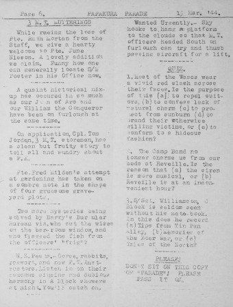 Issue page