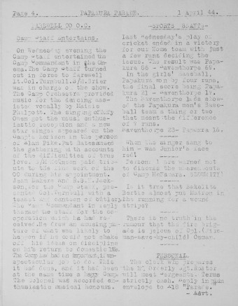 Issue page