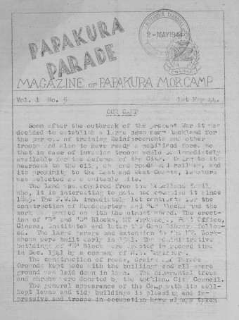 Issue page