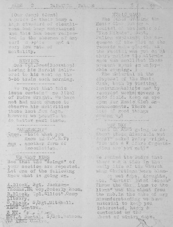 Issue page