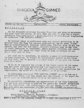 Issue page