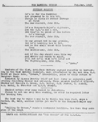 Issue page