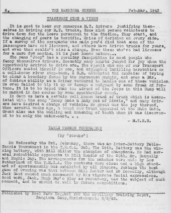 Issue page