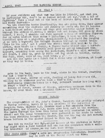 Issue page