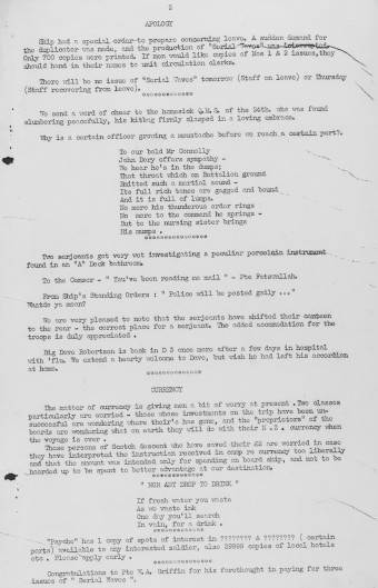 Issue page