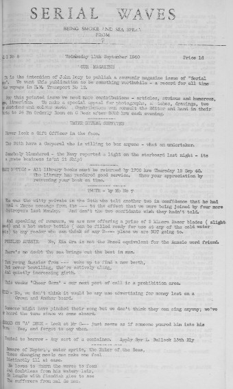 Issue page