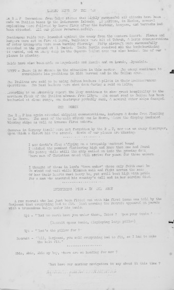 Issue page