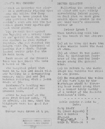 Issue page