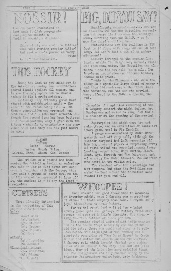 Issue page